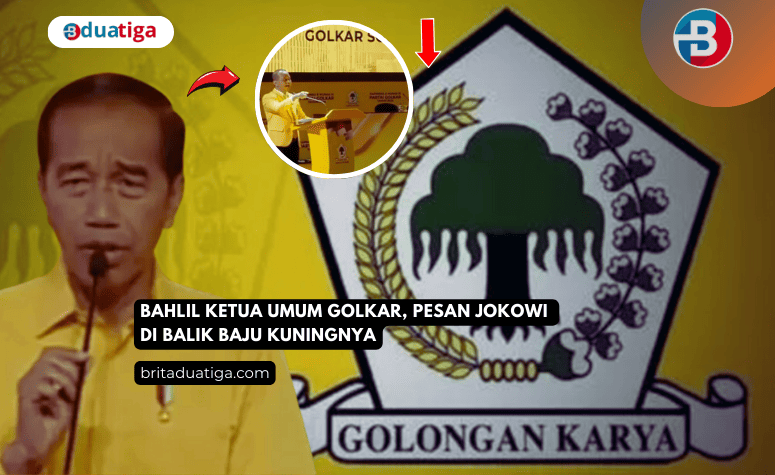 Bahlil Ketua Umum Golkar, Pesan Jokowi di Balik Baju Kuningnya