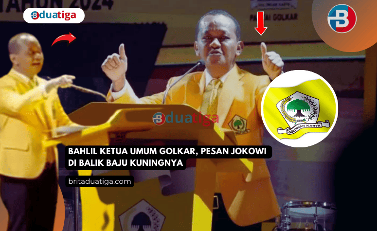 Bahlil Ketua Umum Golkar, Pesan Jokowi di Balik Baju Kuningnya