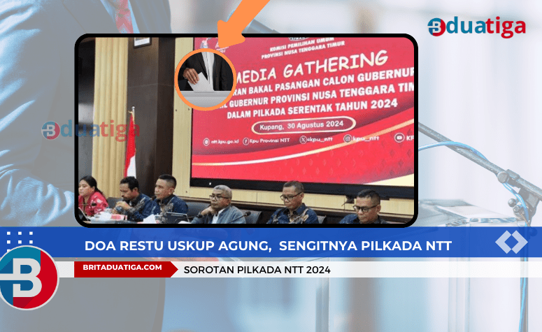 Doa Restu Uskup Agung Berpadu dengan Sengitnya Pilkada NTT 