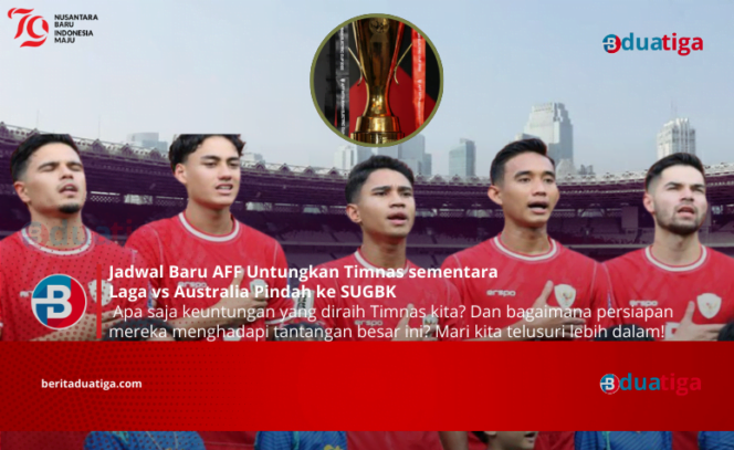 
Jadwal Baru AFF Untungkan Timnas sementara Laga vs Australia Pindah ke SUGBK (Images kreative: britaduatiga.com)