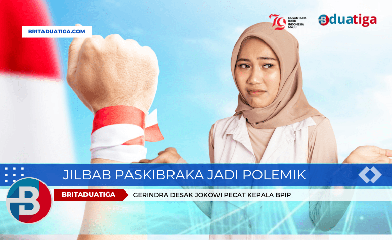 Jilbab Paskibraka Jadi Polemik, Gerindra Desak Jokowi Pecat Kepala BPIP