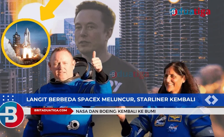 Elon Musk di Tengah Badai SpaceX Meluncur Langit Berbeda, Starliner Kembali