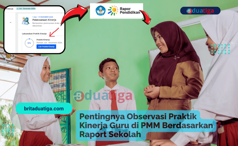 Pentingnya Observasi Praktik Kinerja Guru di PMM Berdasarkan Raport Sekolah yang rendah