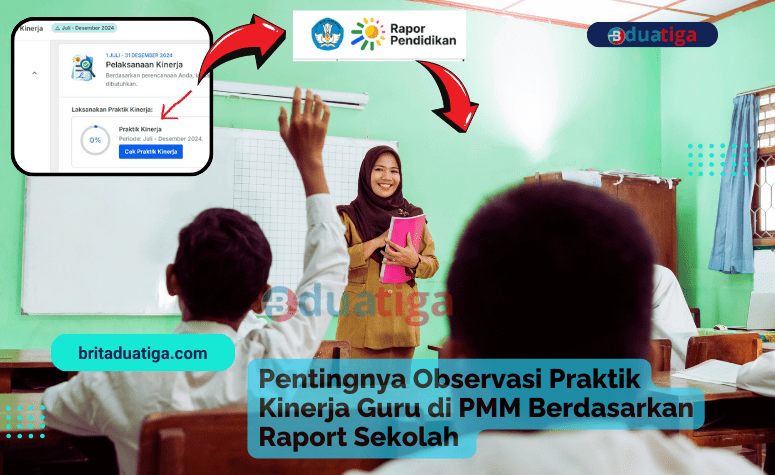 Pentingnya Observasi Praktik Kinerja Guru di PMM Berdasarkan Raport Sekolah yang rendah