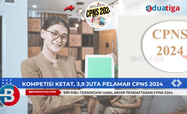 3,9 Juta Bersaing, 599 Ribu Tersingkir! Hasil Akhir Pendaftaran CPNS 2024