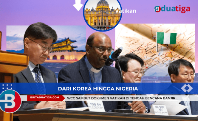 
Dari Korea Hingga Nigeria: WCC Sambut Dokumen Vatikan di Tengah Bencana Banjir (Gambar: kreative images/britaduatiga.com/Sep2024)