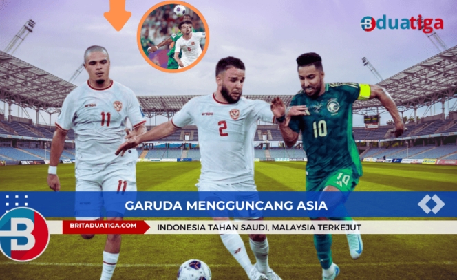 
Garuda Mengguncang Asia, Indonesia Tahan Saudi, Malaysia Terkejut (images kreative britaduatiga.com/Sep2024)