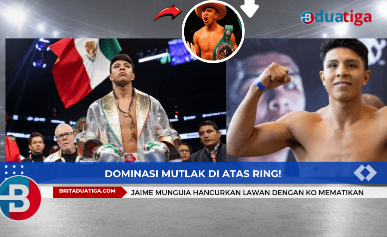 Jaime Munguia Hancurkan Lawan dengan KO Mematikan, Dominasi Mutlak di Atas Ring!