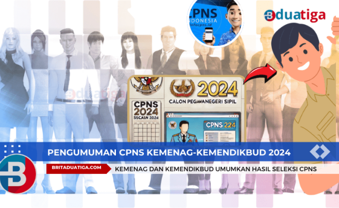 
Pengumuman CPNS Kemenag-Kemendikbud Udah Keluar! Nih, Cara Ceknya Biar Gak Ketinggalan (Images Ilustrasi britaduatiga.com/Sep2024)