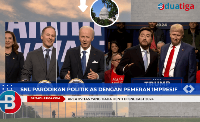 
SNL Parodikan Politik AS dengan Pemeran Impresif (Kreative images/britaduatiga.com/Sep2024)