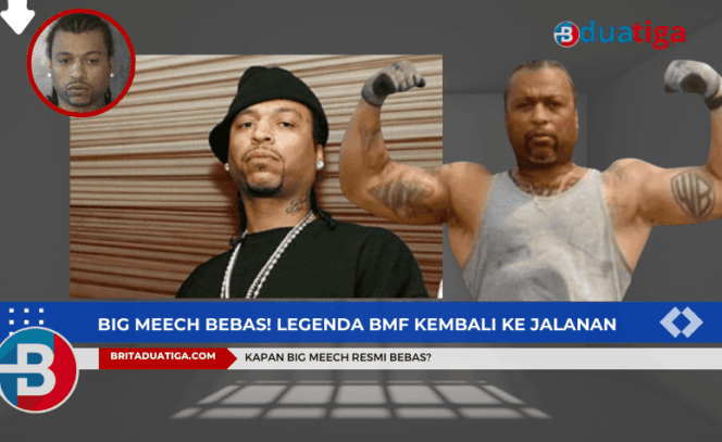 
Big Meech Bebas! Legenda BMF Kembali ke Jalanan, Serial BMF Jadi Perdebatan (Kreative images|britaduatiga.com|Oktob2024)