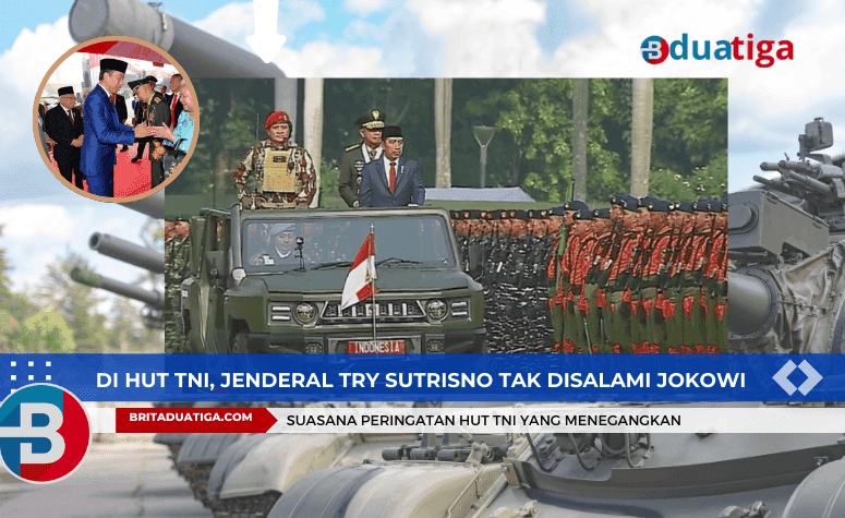 Drama di HUT TNI, Jenderal Try Sutrisno Tak Disalami Jokowi, Istana Klartifikasi 