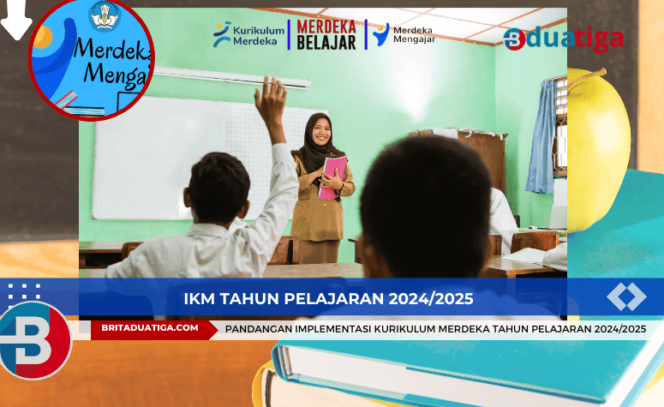 
Pandangan Implementasi Kurikulum Merdeka Tahun Pelajaran 2024/2025 (Kreative images britaduatiga.com/Oktob2024)