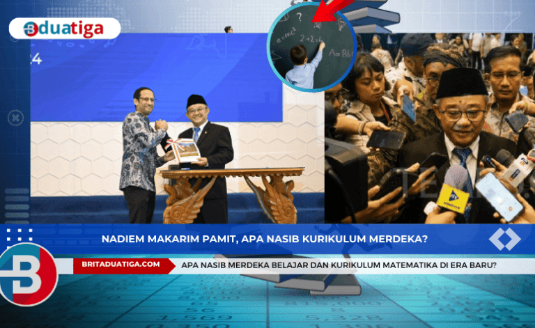 Nadiem Makarim Pamit, Apa Nasib Merdeka Belajar dan Kurikulum Matematika?