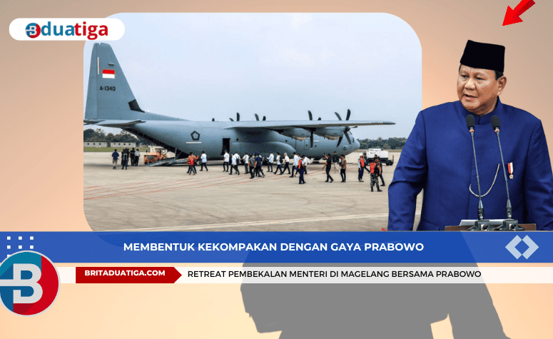 Naik Hercules ke Akmil, Retreat Pembekalan Menteri di Magelang Bersama Prabowo