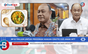 Kado Istimewa untuk NTT, Rp 8 Triliun untuk Program Makan Gratis Gizi Anak NTT