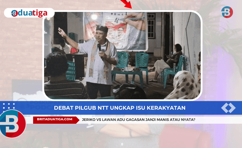 Debat Pilgub NTT ungkap isu kerakyatan, sementara Jeriko vs Lawan Adu Gagasan Janji Manis atau Nyata? 