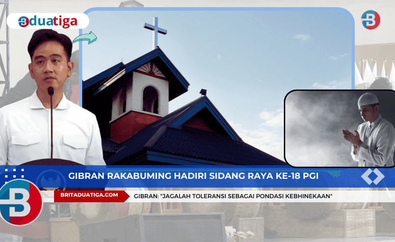 Gibran Rakabuming Hadiri Sidang Raya ke-18 PGI, Kasi Pesan Jaga Toleransi