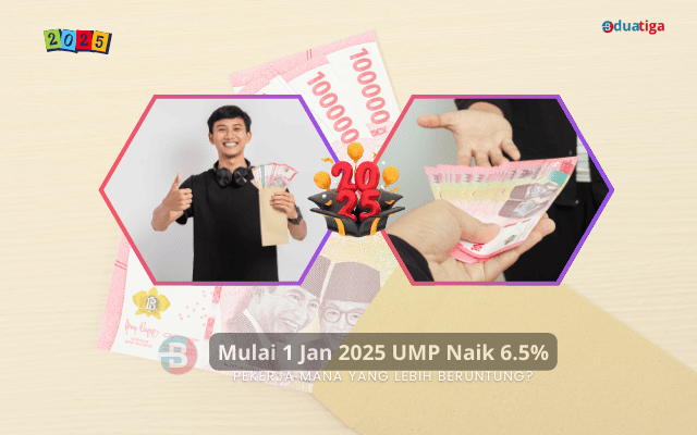 Mulai 1 Jan 2025 UMP naik 6,5% Pekerja Mana yang Lebih Beruntung?