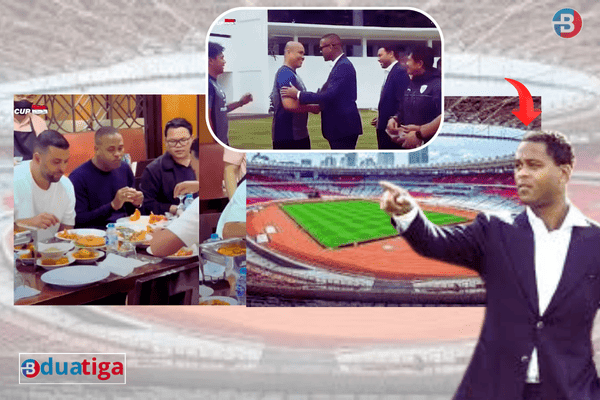 Patrick Kluivert Terkesan GBK dan Ketagihan Nasi Padang!