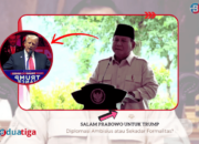 Salam Prabowo untuk Trump: Diplomasi Ambisius atau Sekadar Formalitas?