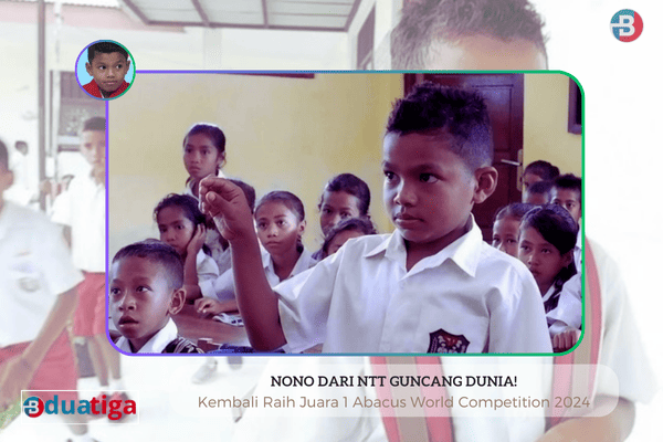 Nono dari NTT Guncang Dunia! Kembali Raih Juara 1 Abacus World Competition 2024