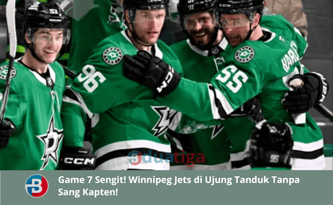 Game 7 Sengit! Winnipeg Jets di Ujung Tanduk Tanpa Sang Kapten!