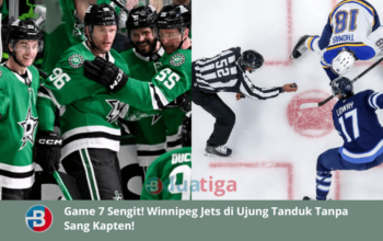 Game 7 Sengit! Winnipeg Jets di Ujung Tanduk Tanpa Sang Kapten!