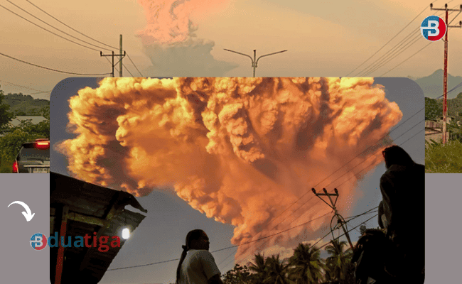 Bali Dicekik Abu, Erupsi Gunung NTT Batalkan Semua Penerbangan!