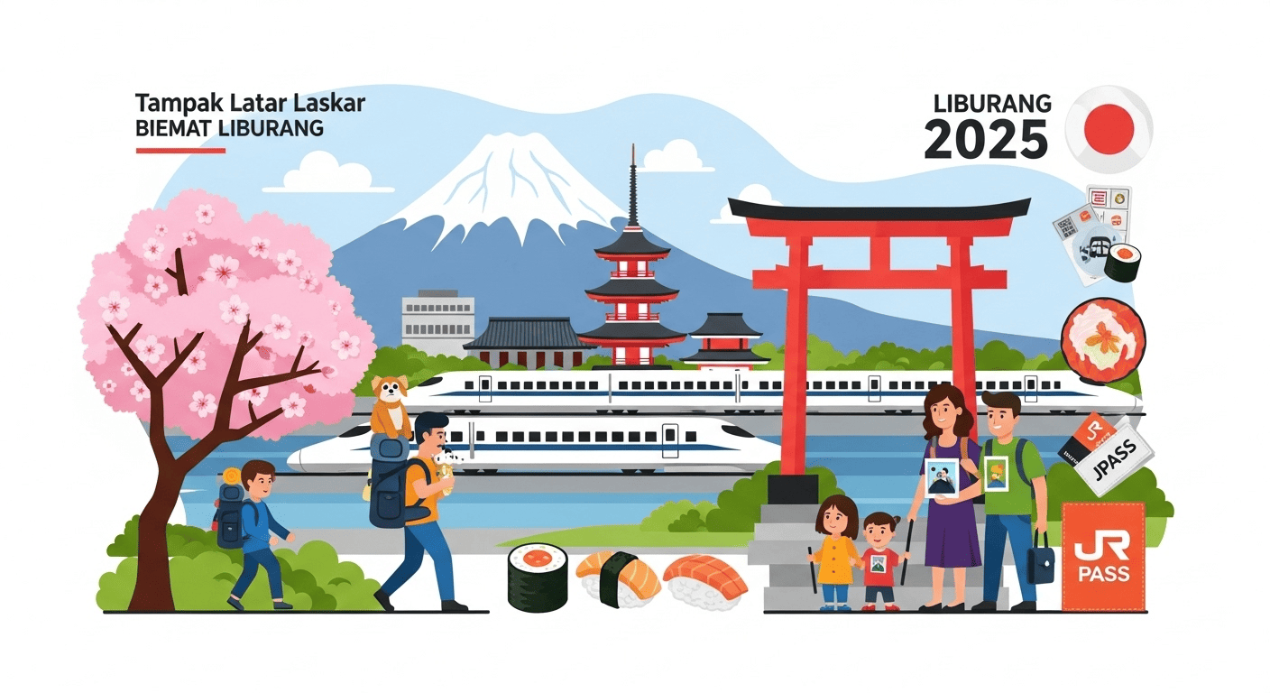 Biaya Liburan ke Jepang 2025: Panduan Lengkap Budget, Itinerary, dan Tips Hemat untuk Semua Tipe Traveler